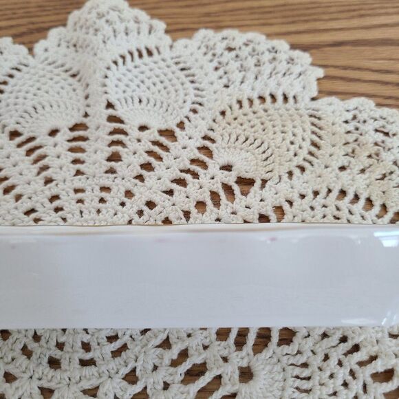 Aynsley England Mint Tray 8-1/4" Fine English Bone China Famille Rose Pattern - Picture 14 of 15